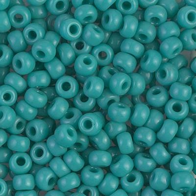 6-412, Miyuki 20g Opaque Turquoise Green