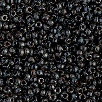 8-4511, Miyuki 22g Matte Picasso Smokey Black