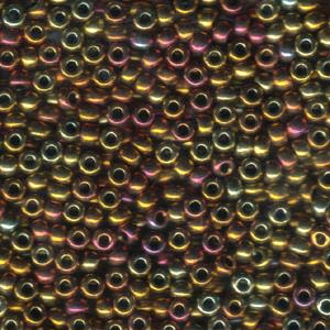 6-462, Miyuki 20g Metallic Gold Iris