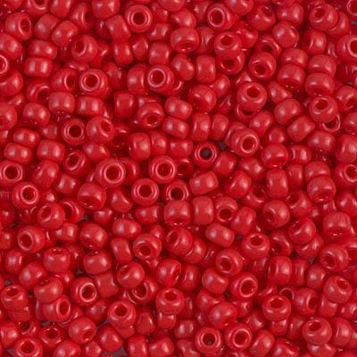 8-408, Miyuki 22g Opaque Red