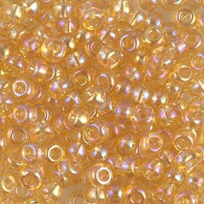 6-251, Miyuki 20g Transparent Light Topaz AB