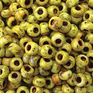 6-4512, Miyuki 20g Matte Picasso Canary Yellow