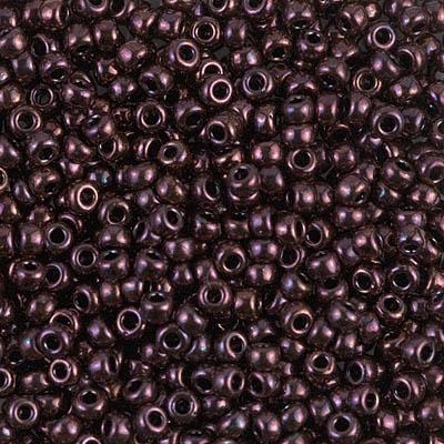 8-460, Miyuki 22g Metallic Dark Raspberry
