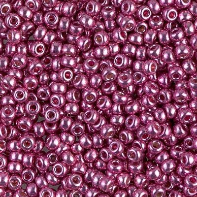 8-4210, Miyuki 22g Duracoat Galvanized Hot Pink