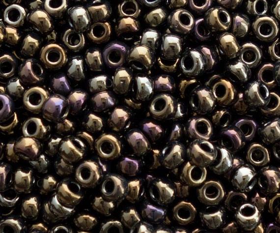 15-458, Miyuki 8.2g Metallic Brown Iris