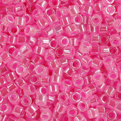 DB00-0246, Miyuki 5.2g Dark Pink Lined Crystal - PoCo Inspired
