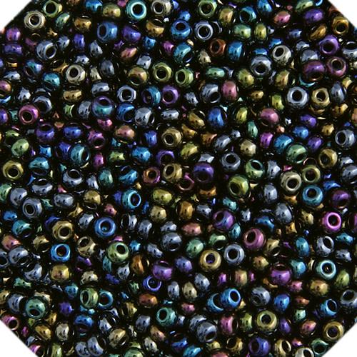 10-0096, Czech 22g Metallic Multi Iris