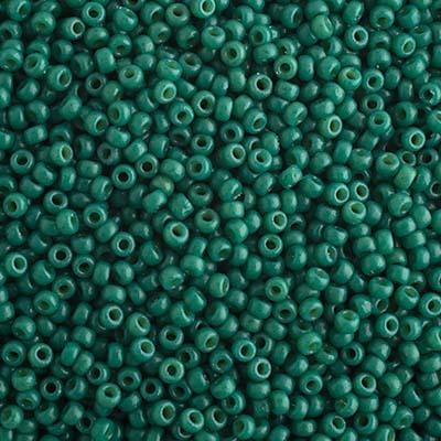 11-4477, Miyuki 22g Duracoat Op Deep Green