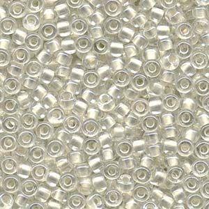 6-4601, Miyuki 20g Inside Dyed Pearlized White