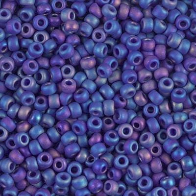 8-414FR, Miyuki 22g Matte Opaque Cobalt AB