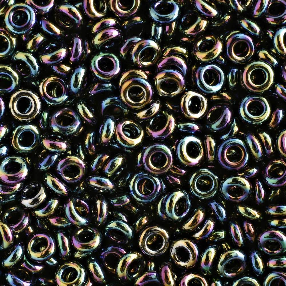 Demi 8-86, Toho 8g Metallic Rainbow Iris