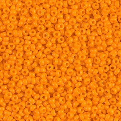 11-34918, Czech 22g Opaque Light Orange