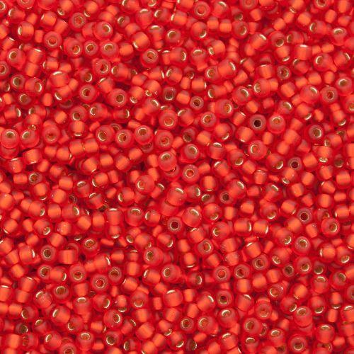 8-10, Miyuki 22g Flame Red S/L