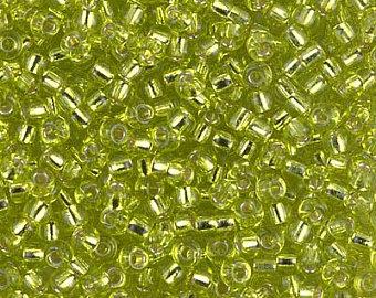 8-14F, Miyuki 22g S/L Chartreuse Matte