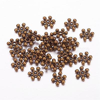 Spacer, Snowflake - 10mm