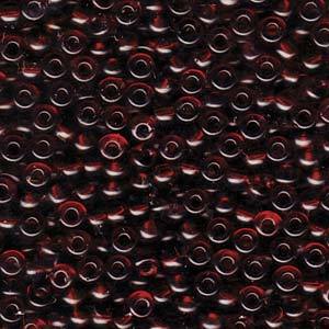 6-134, Miyuki 20g Transparent Dark Topaz