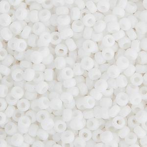 11-402, Miyuki 22g Op Chalk White