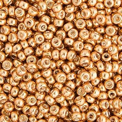 11-1052, Miyuki 22g Galvanized Gold