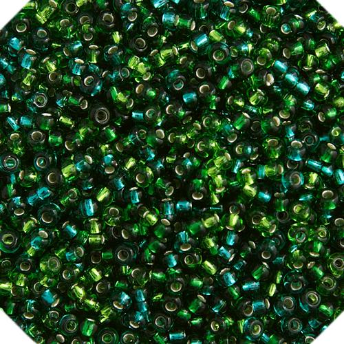 10-02000, Czech 22g S/L Seagreen Mix