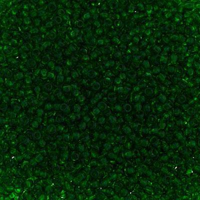 10-01174, Czech 22g Transparent Medium Green
