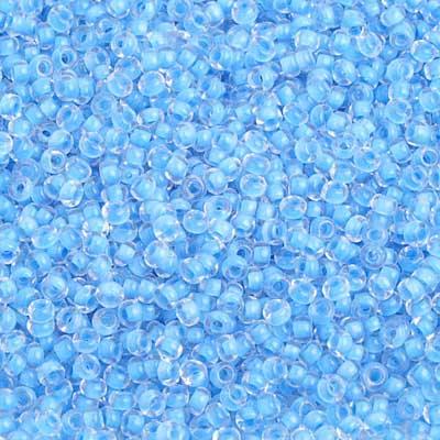 10-42029, Czech 22g Colour Lined Blue Terra - PoCo Inspired