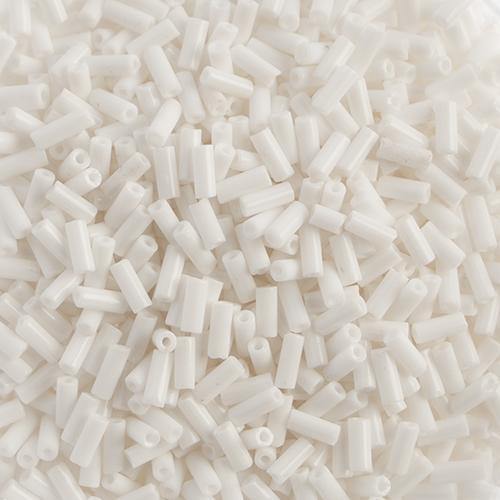 Opaque White - Bugle, #3 25g