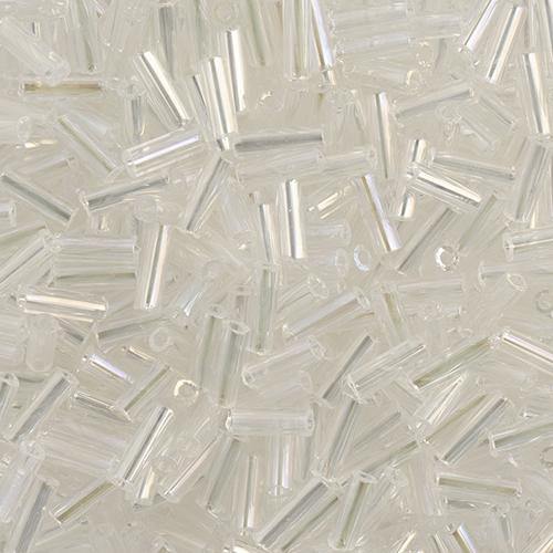 Transparent Crystal Iris - Bugle, #3 25g