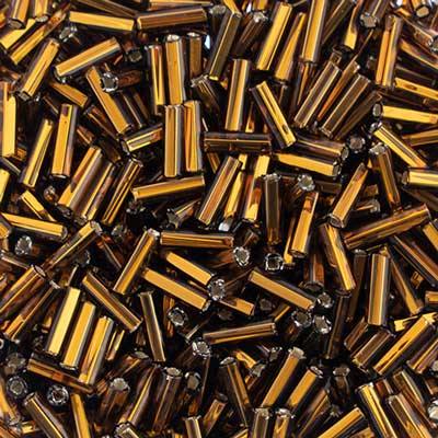 Silver Lined Brown - Bugle, #3 25g