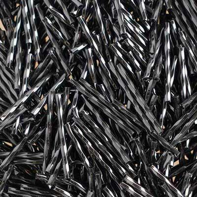 Opaque Black - Twisted Bugle, 30mm 25g