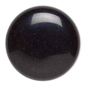 Cabochon Blue Goldstone 5mm