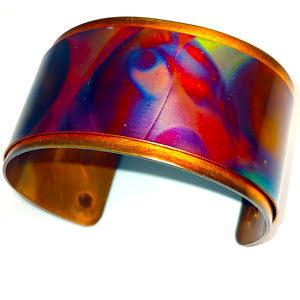 Workshop, Copper Flame Painting