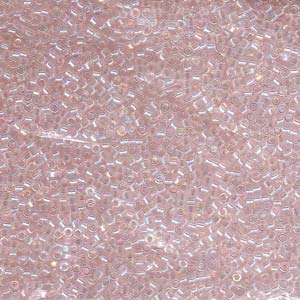 DB00-0082, Miyuki 5.2g Light Pink Lined Crystal AB