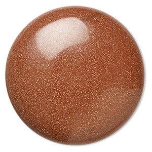 Cabochon Goldstone