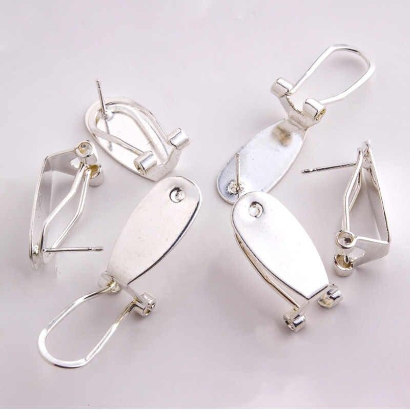 Fingernail Earring Posts, 5 pr