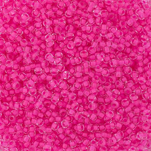 11-01502, Czech 22g Crystal C/L Neon Pink