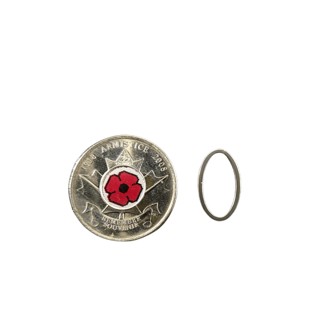 Open Bezel Bead Frame - Oval