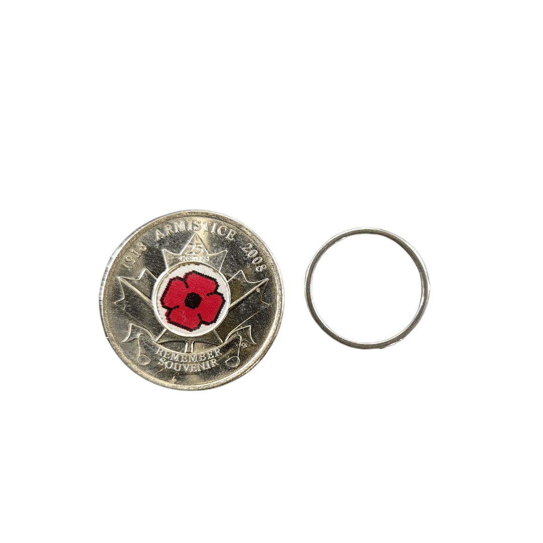 Open Bezel Bead Frame, aprx 10 Round