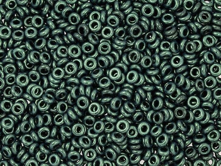 Demi 11-Y614, Toho 8g Metallic Suede Lt Green