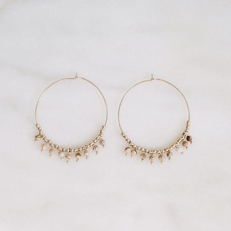 Stainless Steel Beading Hoop, aprx 5 pr