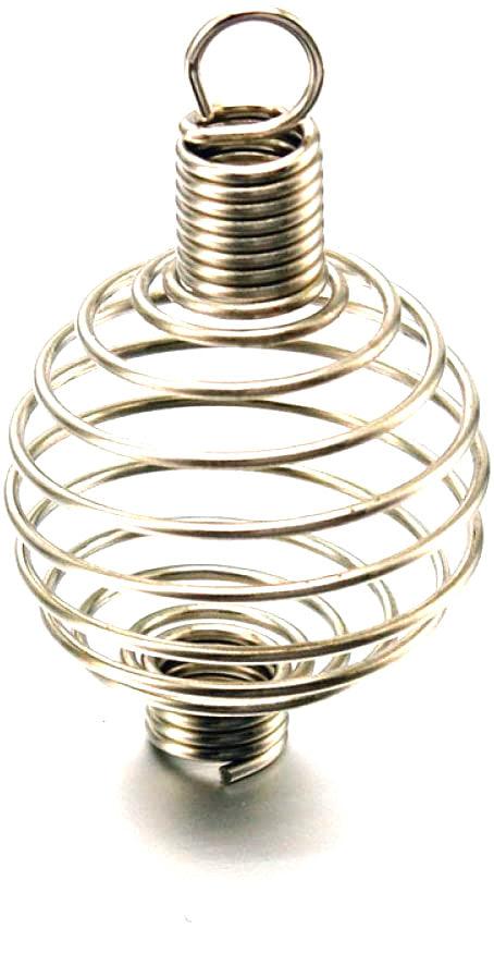 Spiral Spring Cage Pendant