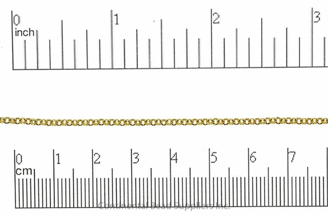 CH30, 2mm Rolo Chain - Per Foot