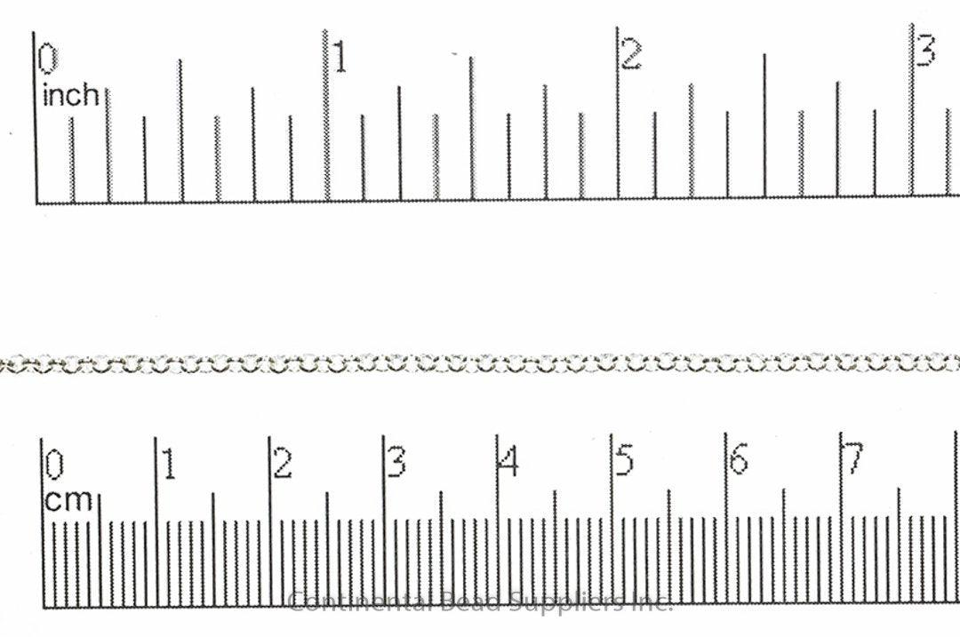 CH30, 2mm Rolo Chain - Per Foot