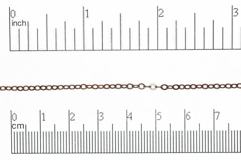 CH825 Petite Cable Chain - Per Foot