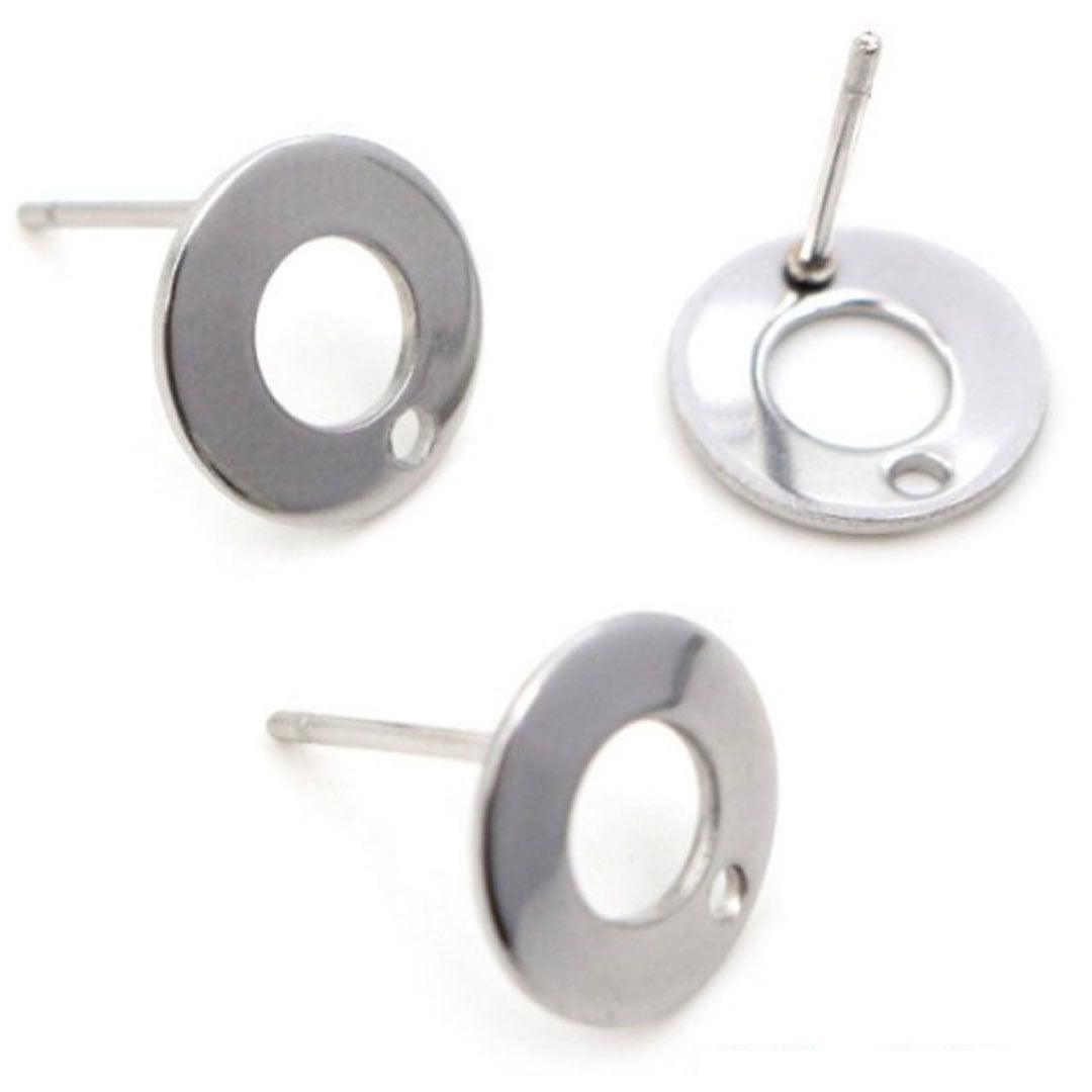 Earring Post SS - 5 Pr