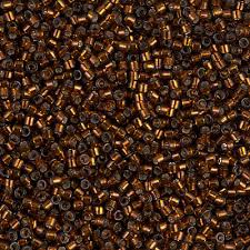 DB00-0612, Miyuki 5.2g Silver Lined Smoked Topaz