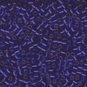 DBL0-0047, Miyuki 5.2g Silver Lined Cobalt