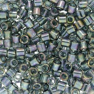 DBL0-0107, Miyuki 5.2g Transparent Grey Iris
