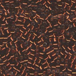 DBL0-0144, Miyuki 5.2g Silver Lined Dk Topaz