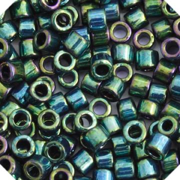 DBM0-0027, Miyuki 5.2g Metallic Teal Iris