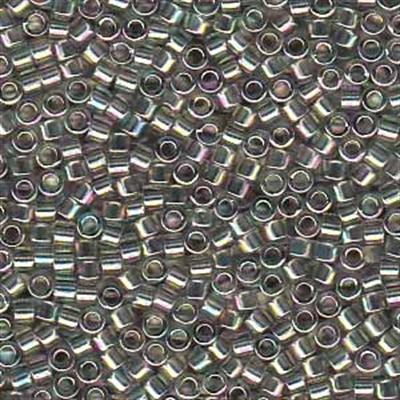 DBM0-0107, Miyuki 5.2g Transparent Grey Iris